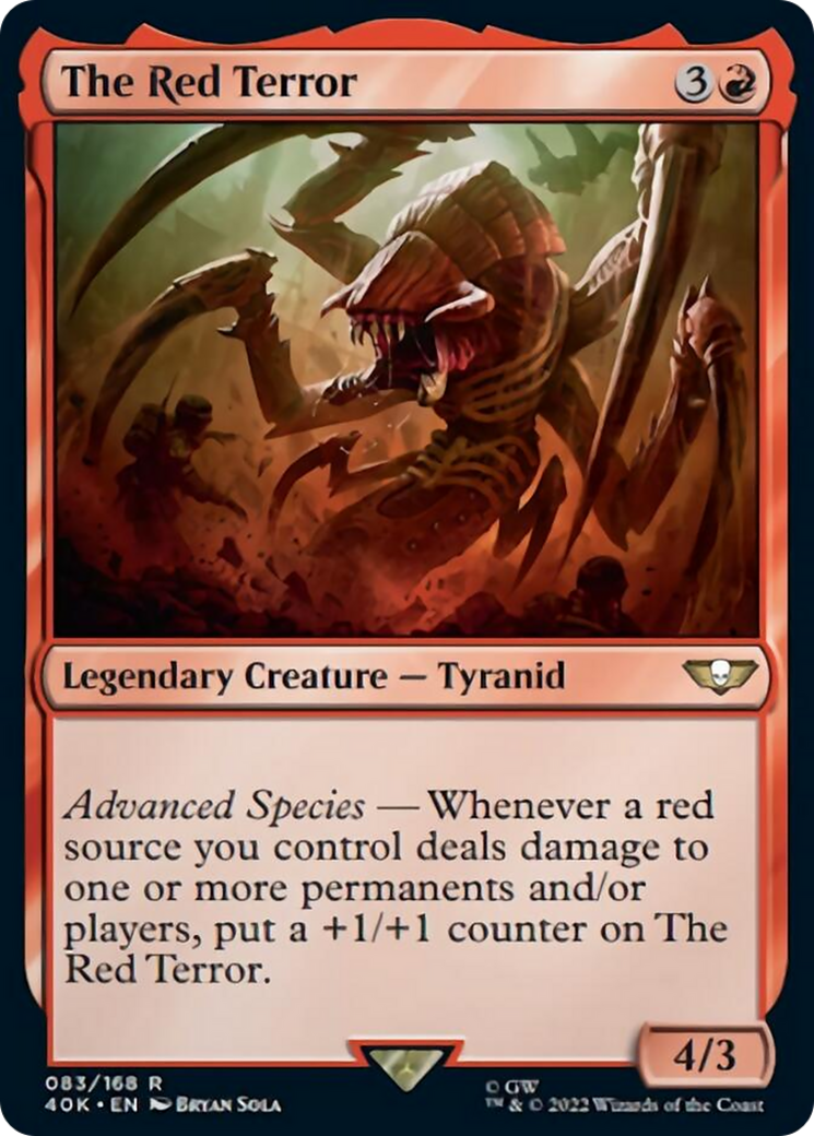 The Red Terror (Surge Foil) [Universes Beyond: Warhammer 40,000] | Card Citadel