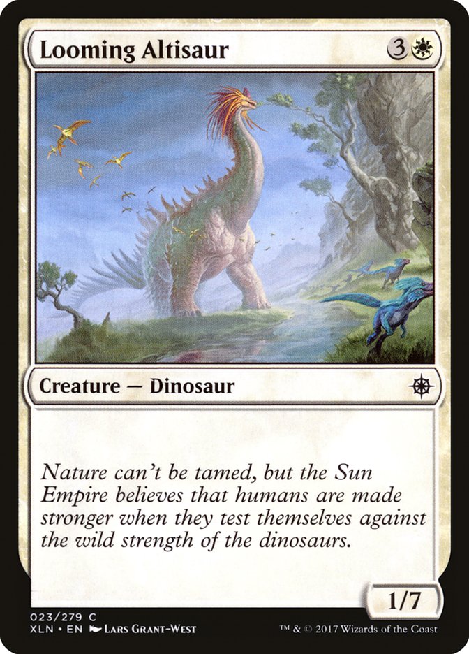 Looming Altisaur [Ixalan] | Card Citadel