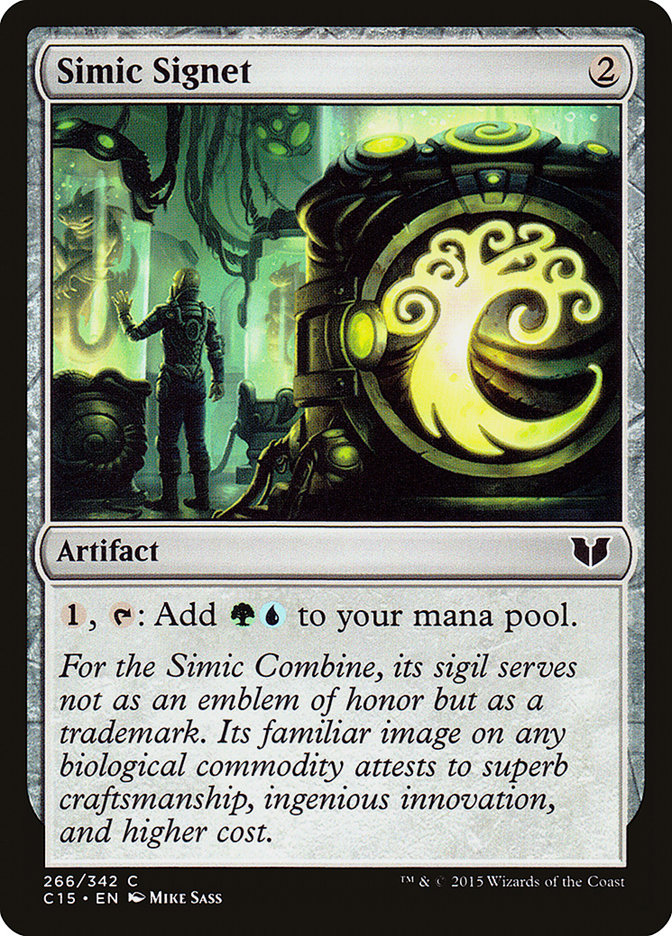 Simic Signet [Commander 2015] | Card Citadel