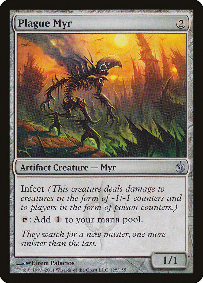 Plague Myr [Mirrodin Besieged] | Card Citadel