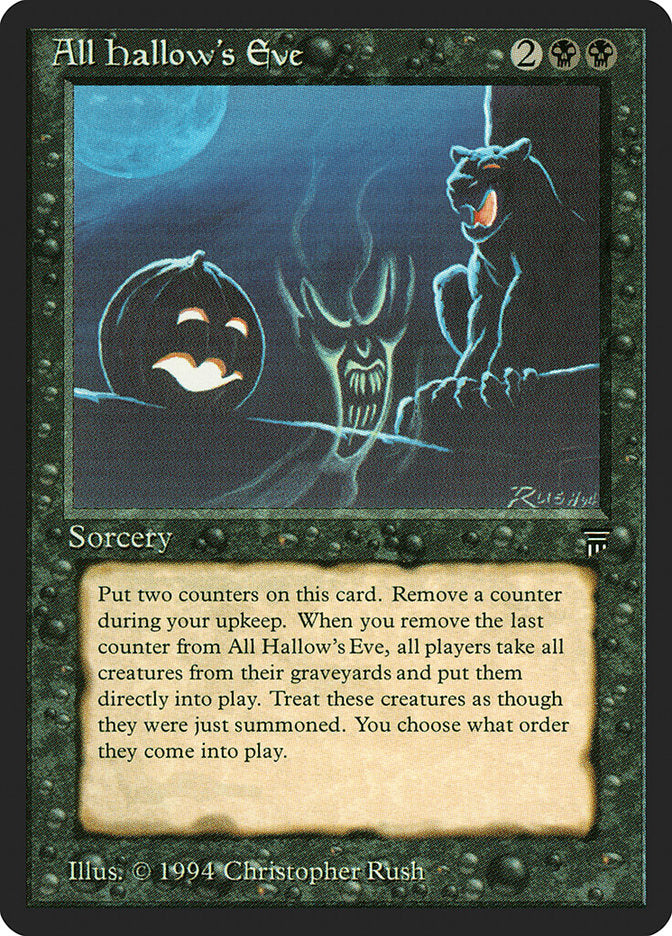 All Hallow's Eve [Legends] | Card Citadel