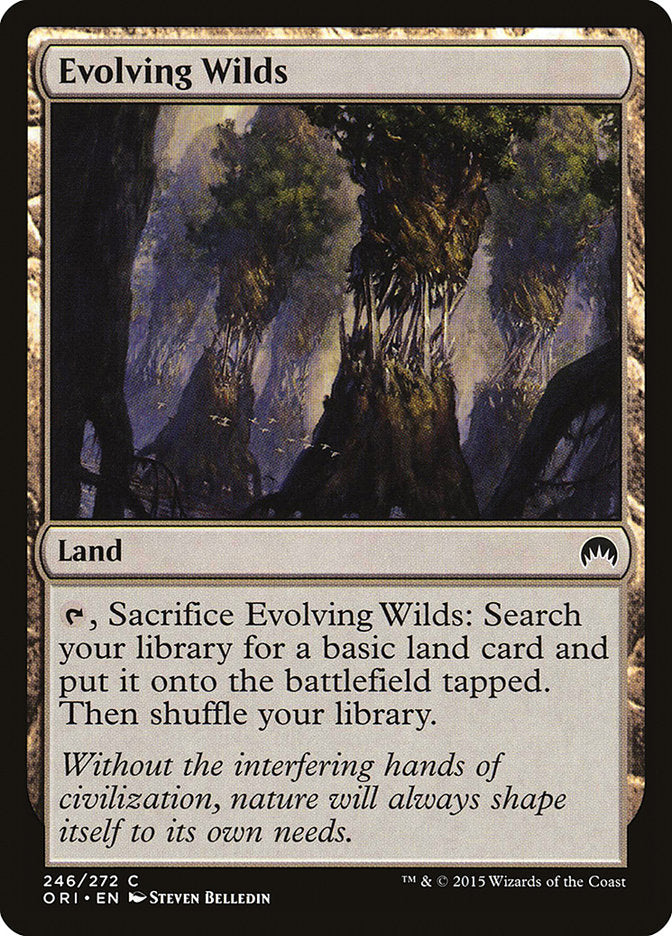 Evolving Wilds [Magic Origins] | Card Citadel