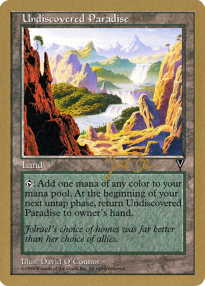 Undiscovered Paradise (Jakub Slemr) [World Championship Decks 1997] | Card Citadel