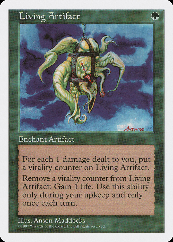 Living Artifact [Fifth Edition] | Card Citadel