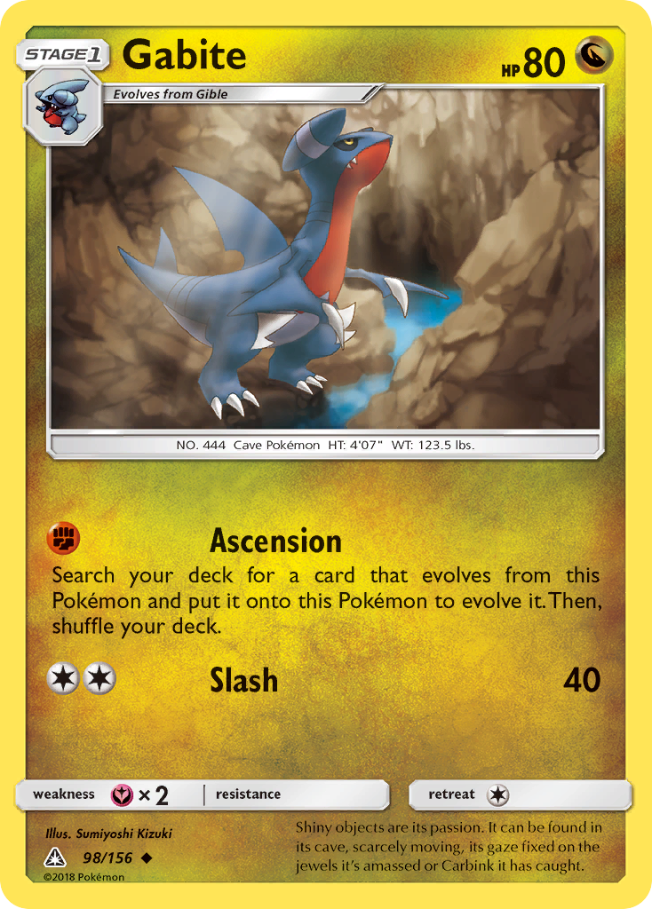 Gabite (98/156) [Sun & Moon: Ultra Prism] | Card Citadel