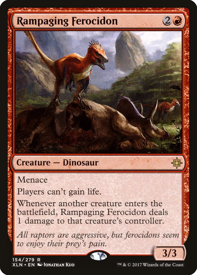 Rampaging Ferocidon [Ixalan] | Card Citadel