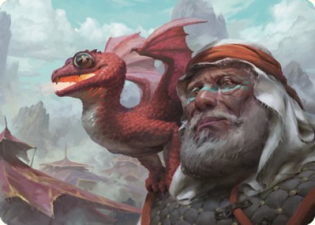 Dragon Whelp Art Card [Dominaria United Art Series] | Card Citadel