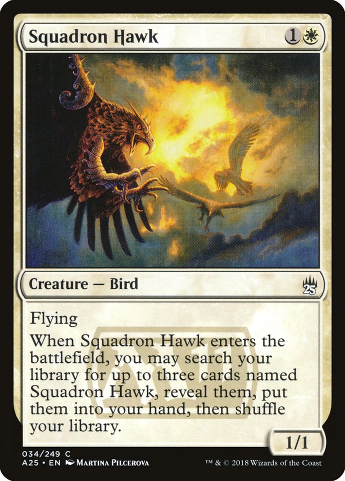 Squadron Hawk [Masters 25] | Card Citadel