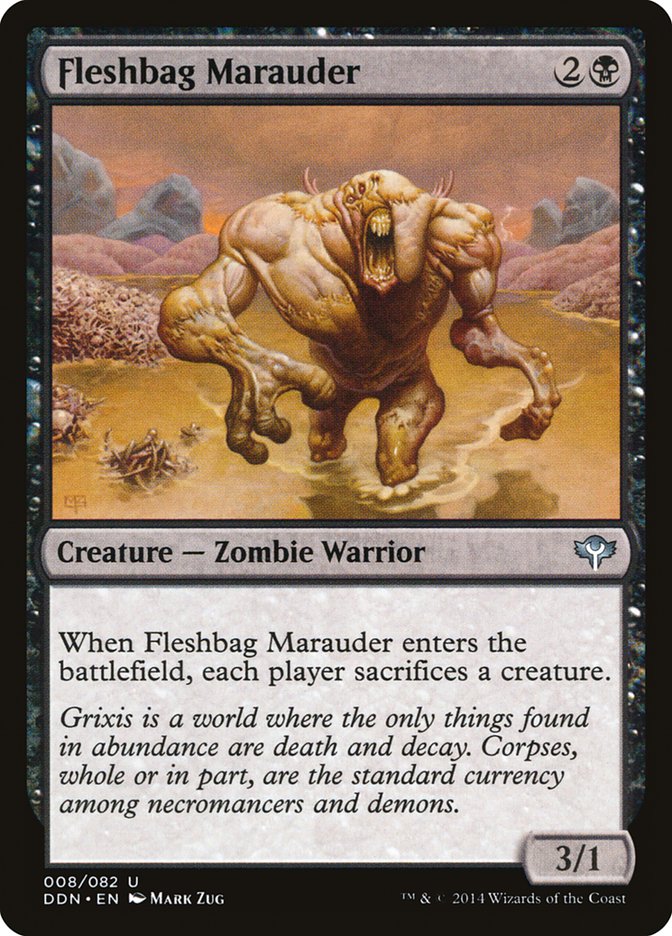 Fleshbag Marauder [Duel Decks: Speed vs. Cunning] | Card Citadel