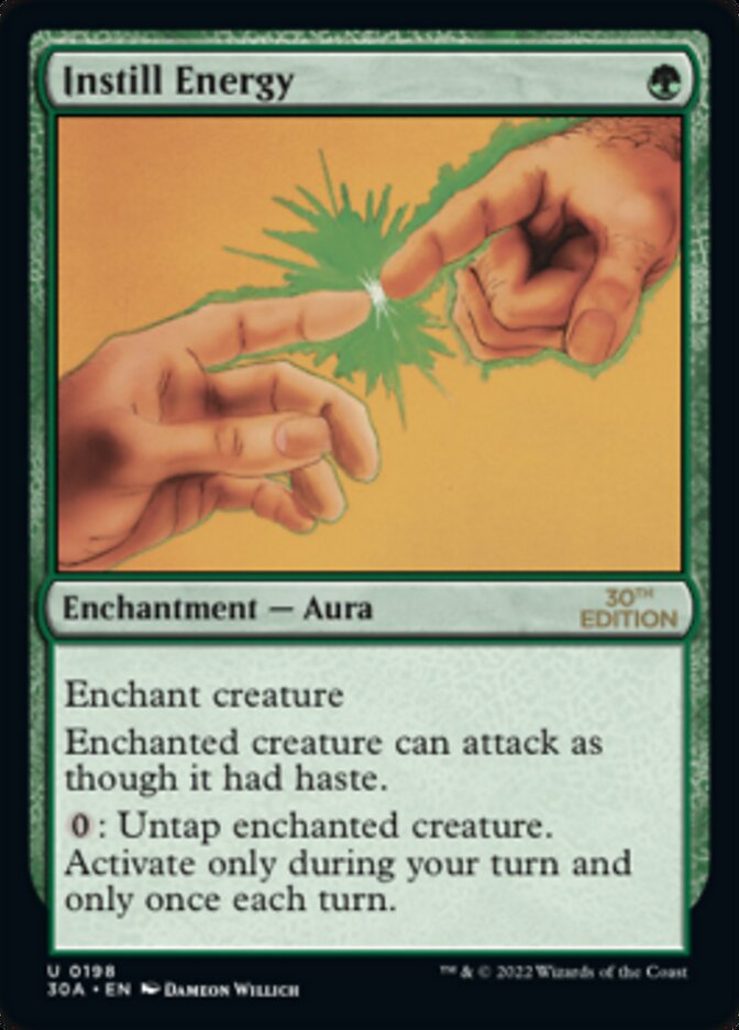 Instill Energy [30th Anniversary Edition] | Card Citadel