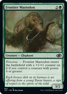 Frontier Mastodon [Jumpstart 2022] | Card Citadel