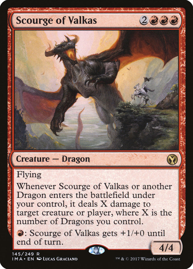 Scourge of Valkas [Iconic Masters] | Card Citadel