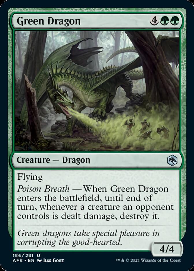 Green Dragon [Dungeons & Dragons: Adventures in the Forgotten Realms] | Card Citadel