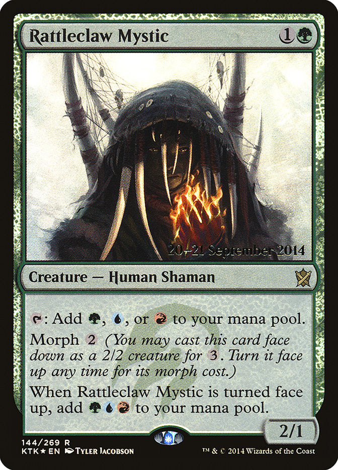 Rattleclaw Mystic [Khans of Tarkir Promos] | Card Citadel