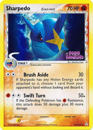 Sharpedo (53/110) (Delta Species) (Stamped) [EX: Holon Phantoms] | Card Citadel