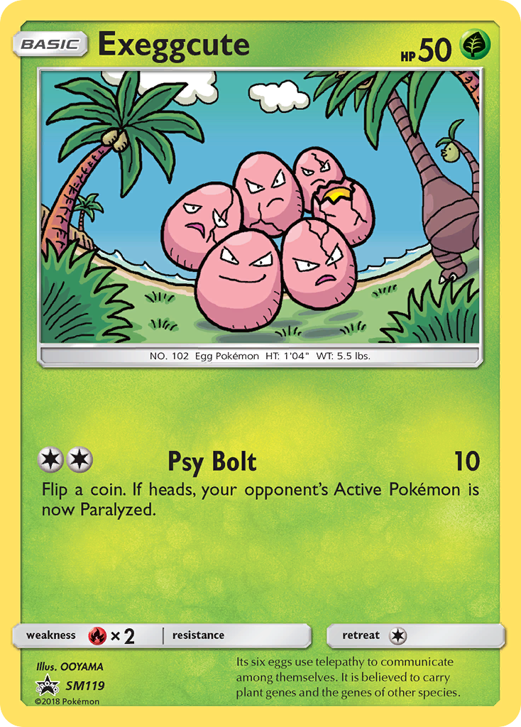 Exeggcute (SM119) [Sun & Moon: Black Star Promos] | Card Citadel