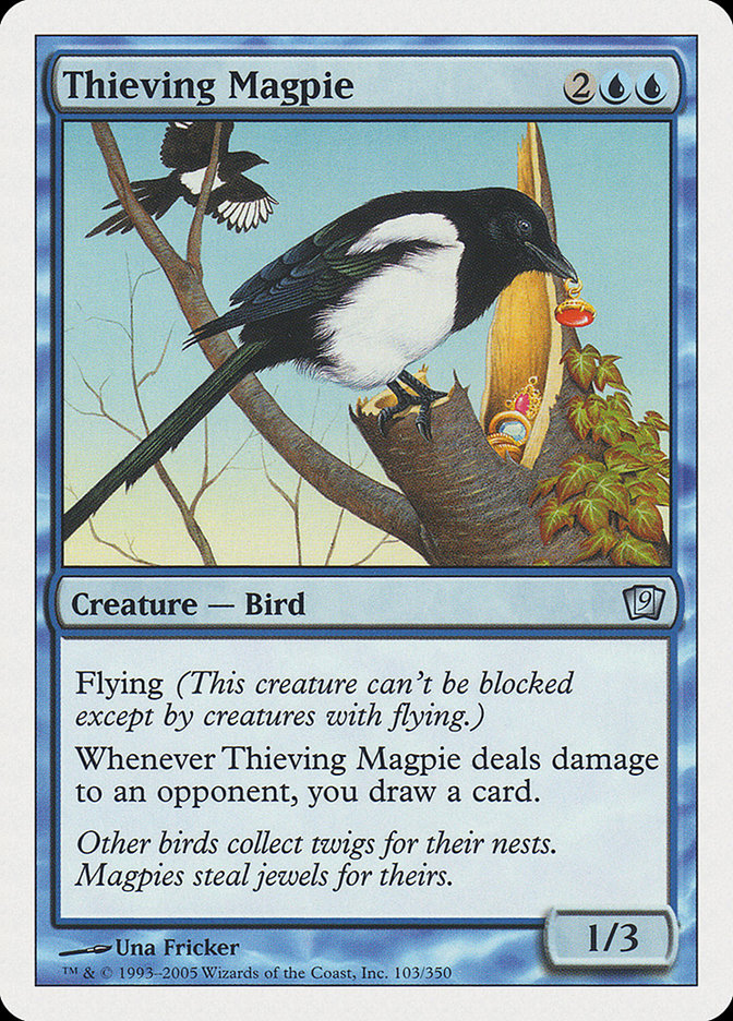 Thieving Magpie [Ninth Edition] | Card Citadel