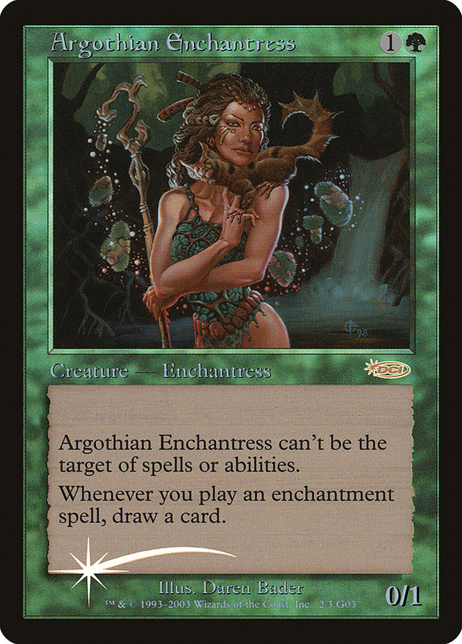 Argothian Enchantress [Judge Gift Cards 2003] | Card Citadel