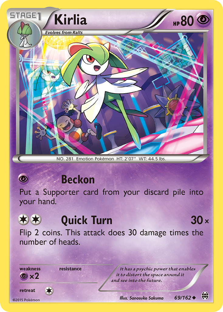 Kirlia (69/162) [XY: BREAKthrough] | Card Citadel