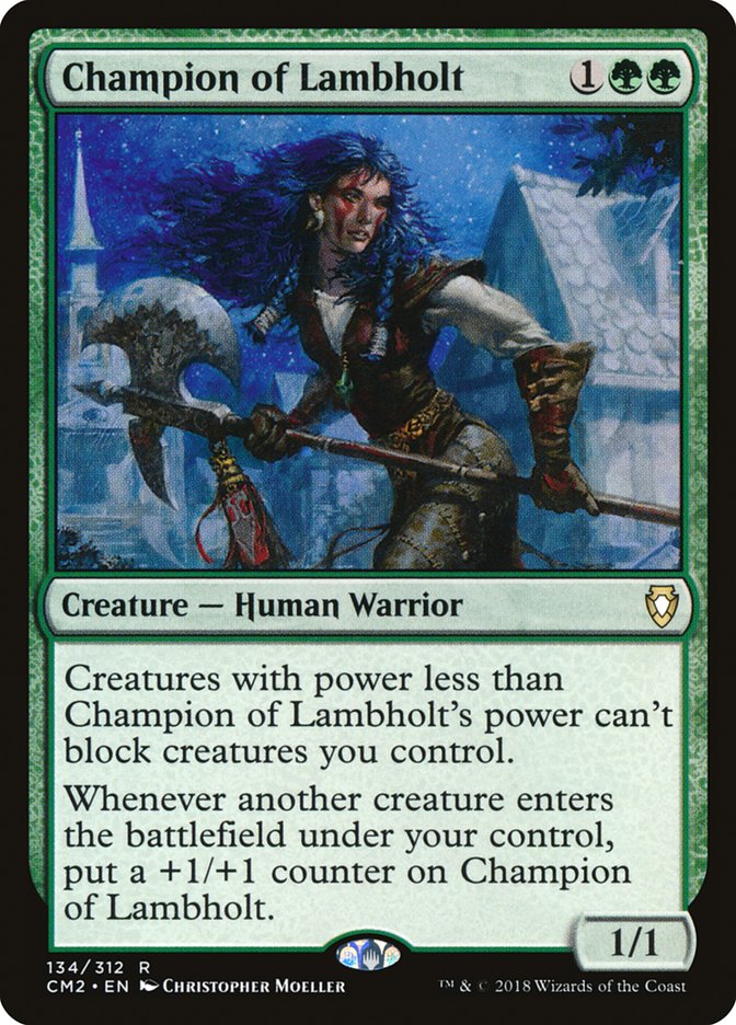 Champion of Lambholt [Commander Anthology Volume II] | Card Citadel