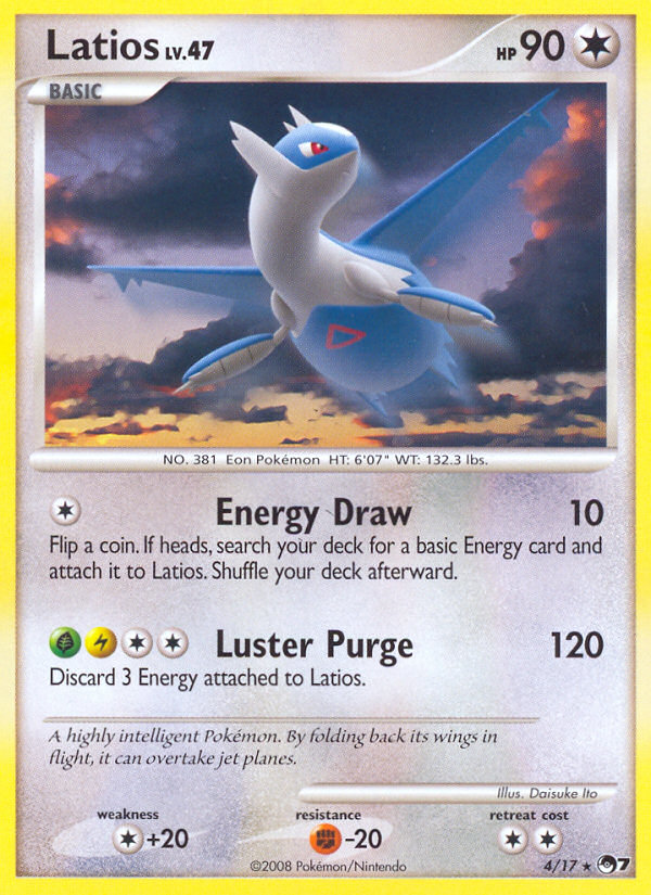 Latios (4/17) [POP Series 7] | Card Citadel