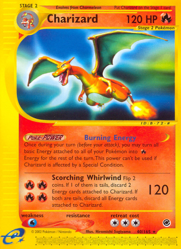 Charizard (40/165) [Expedition: Base Set] | Card Citadel