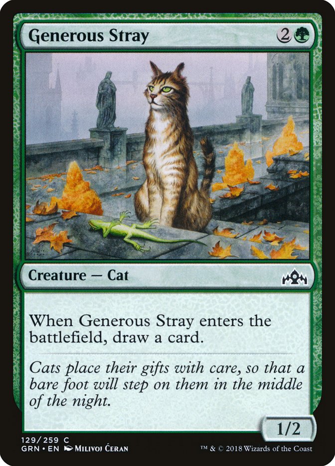 Generous Stray [Guilds of Ravnica] | Card Citadel