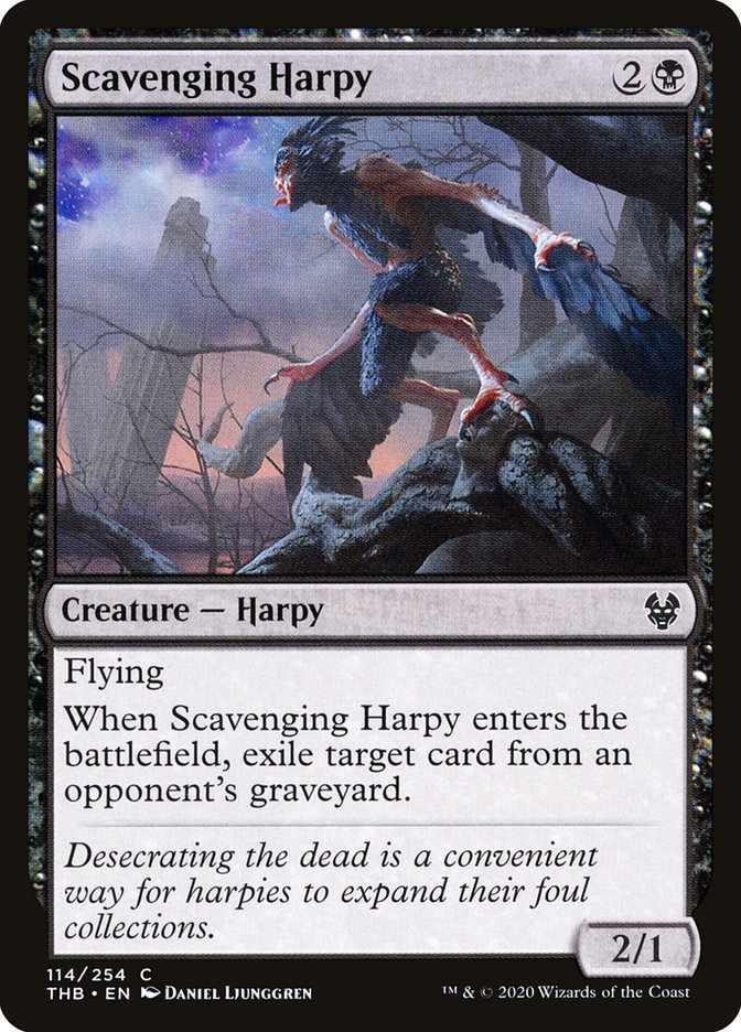 Scavenging Harpy [Theros Beyond Death] | Card Citadel