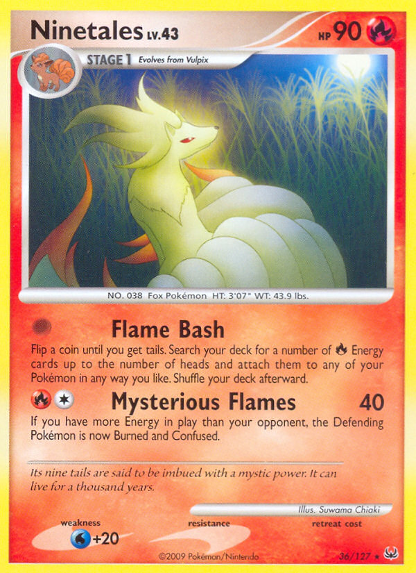 Ninetales (36/127) [Platinum: Base Set] | Card Citadel