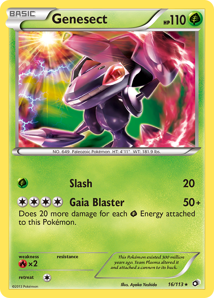 Genesect (16/113) [Black & White: Legendary Treasures] | Card Citadel