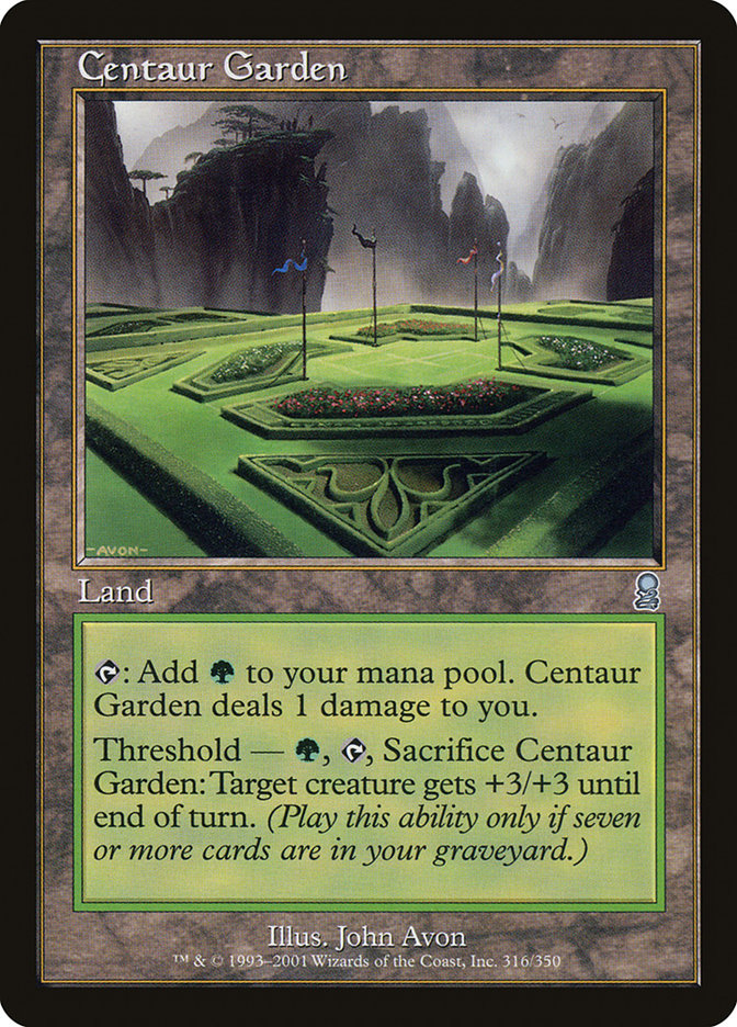 Centaur Garden [Odyssey] | Card Citadel