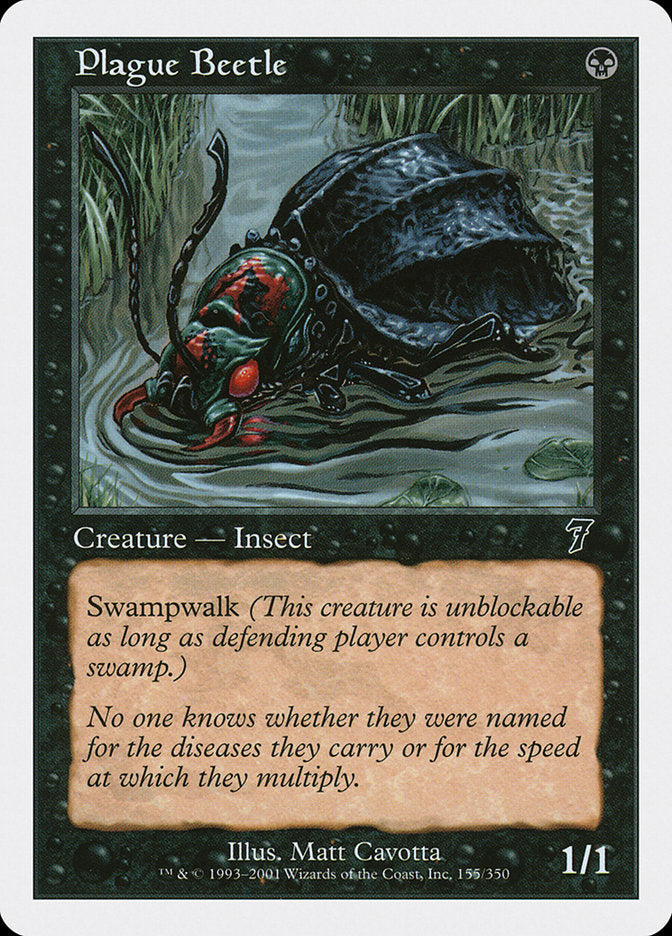 Plague Beetle [Seventh Edition] | Card Citadel