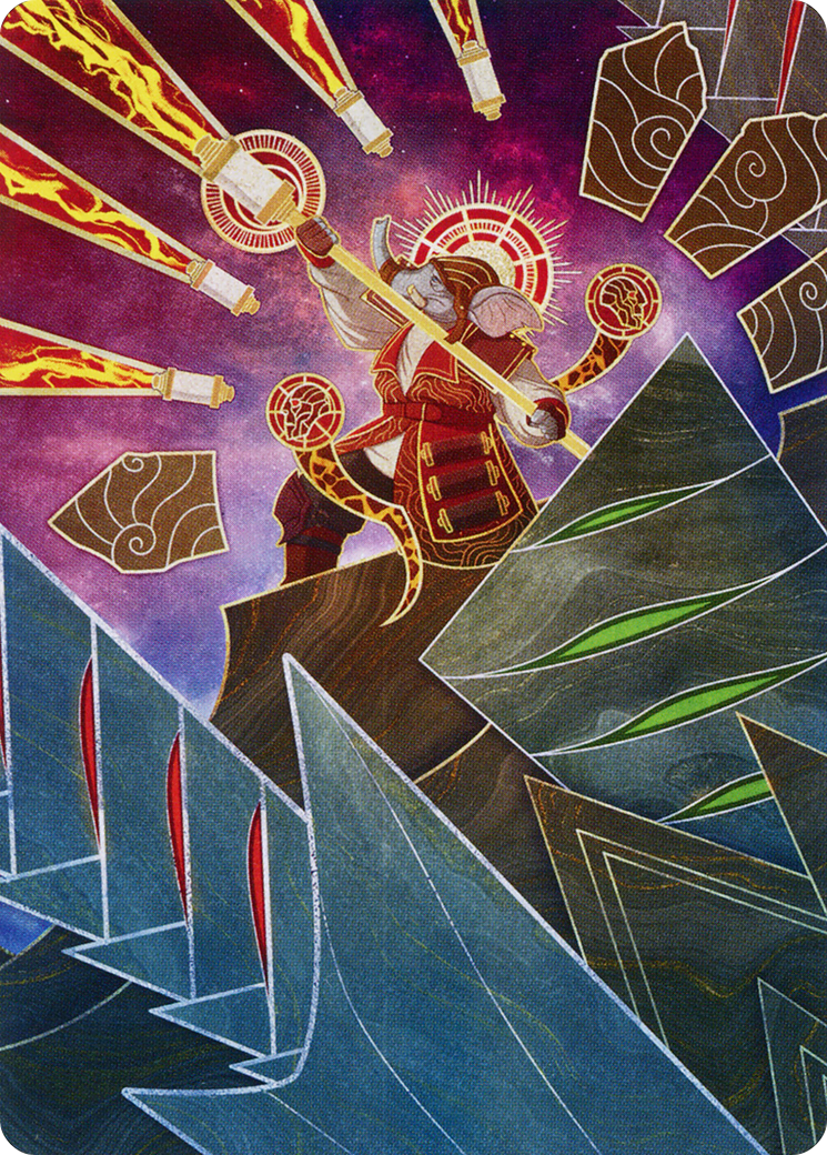 Quintorius, Loremaster Art Card (63) [March of the Machine Art Series] | Card Citadel