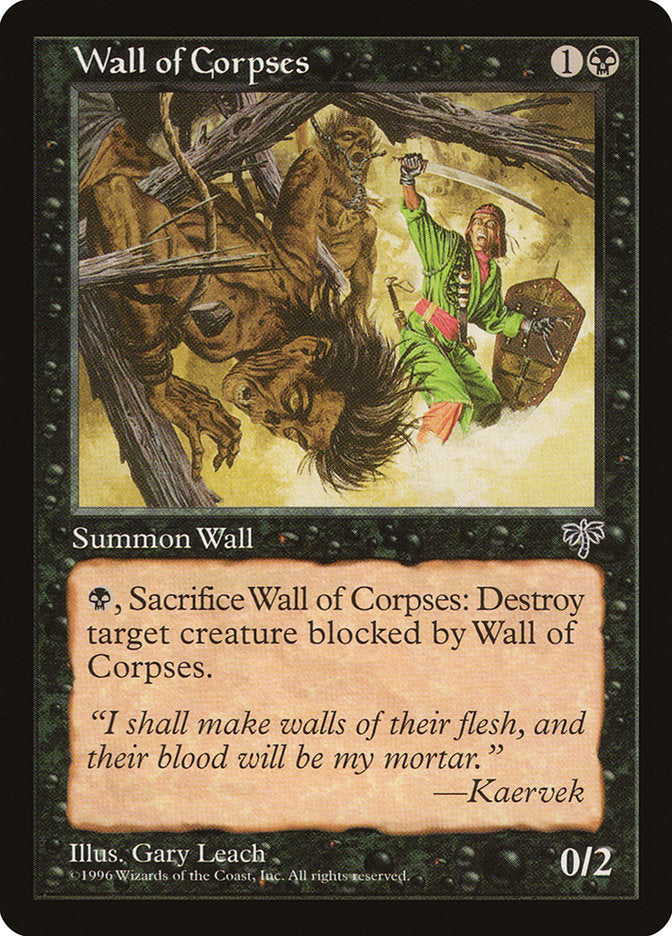 Wall of Corpses [Mirage] | Card Citadel