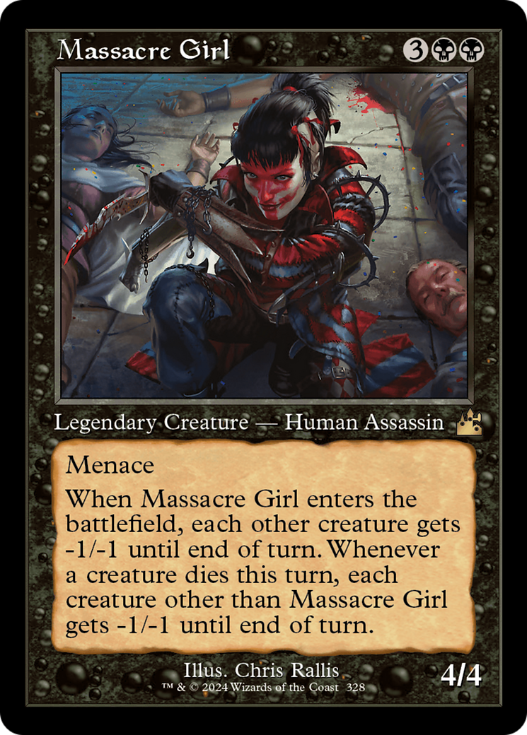 Massacre Girl (Retro) [Ravnica Remastered] | Card Citadel