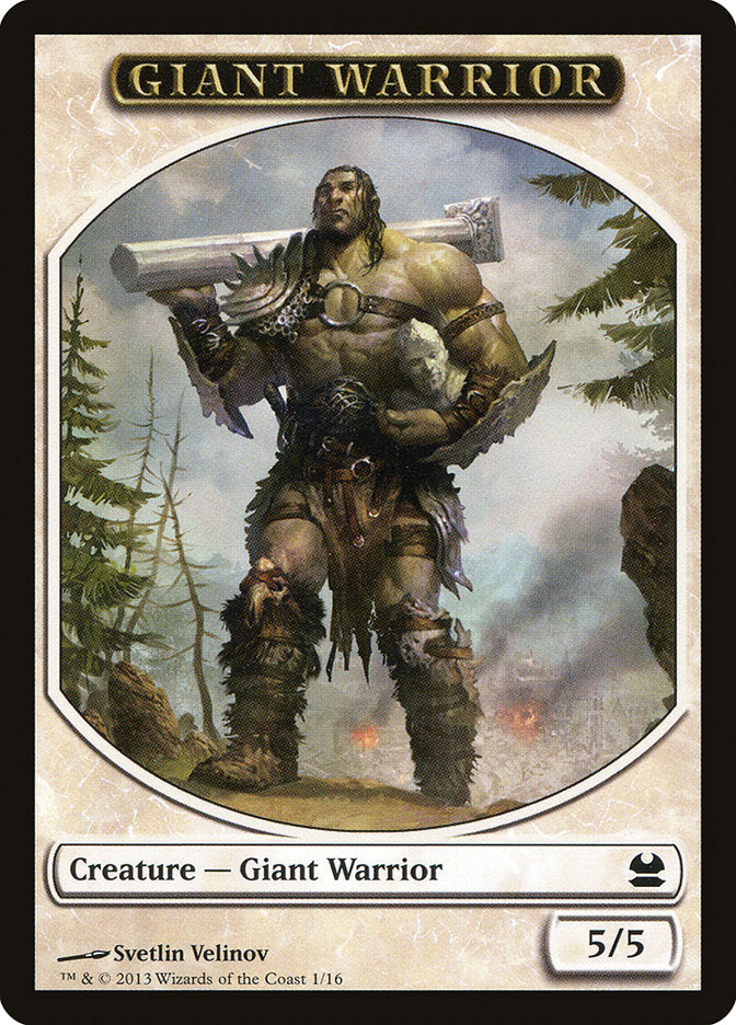 Giant Warrior [Modern Masters Tokens] | Card Citadel