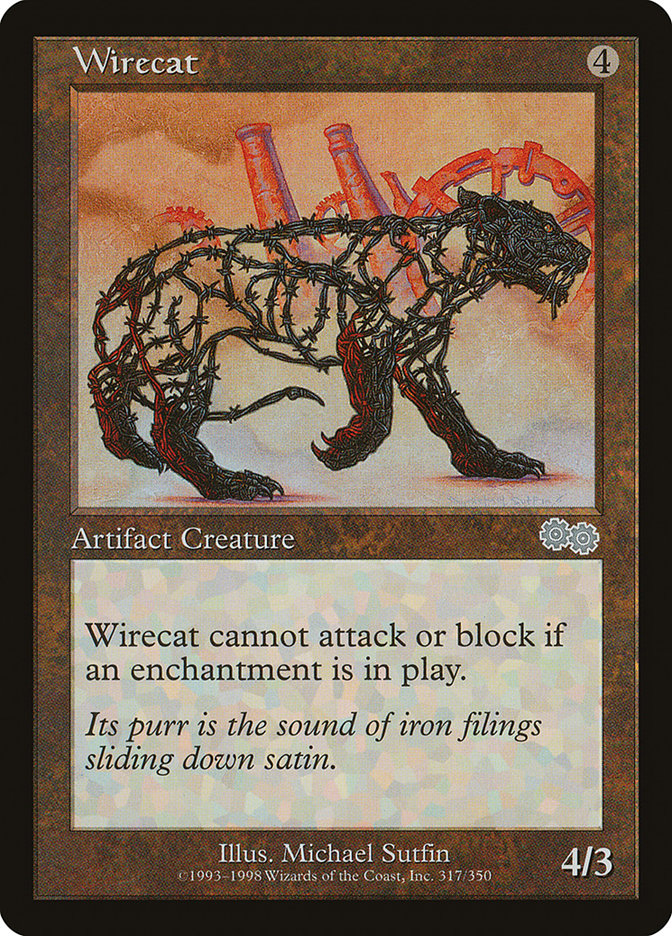 Wirecat [Urza's Saga] | Card Citadel