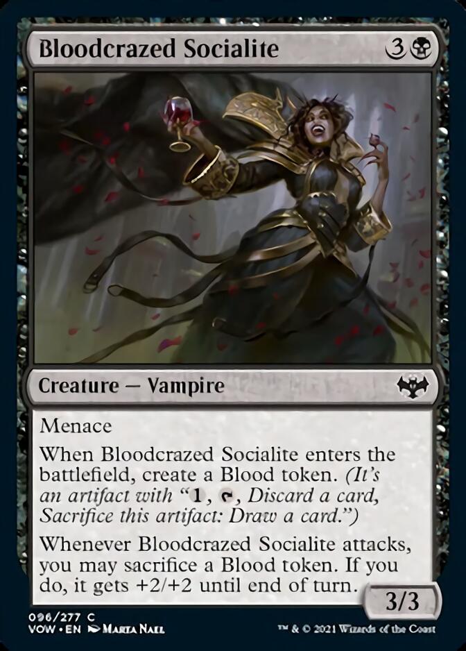 Bloodcrazed Socialite [Innistrad: Crimson Vow] | Card Citadel