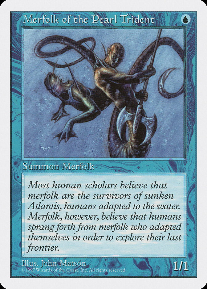 Merfolk of the Pearl Trident [Fifth Edition] | Card Citadel