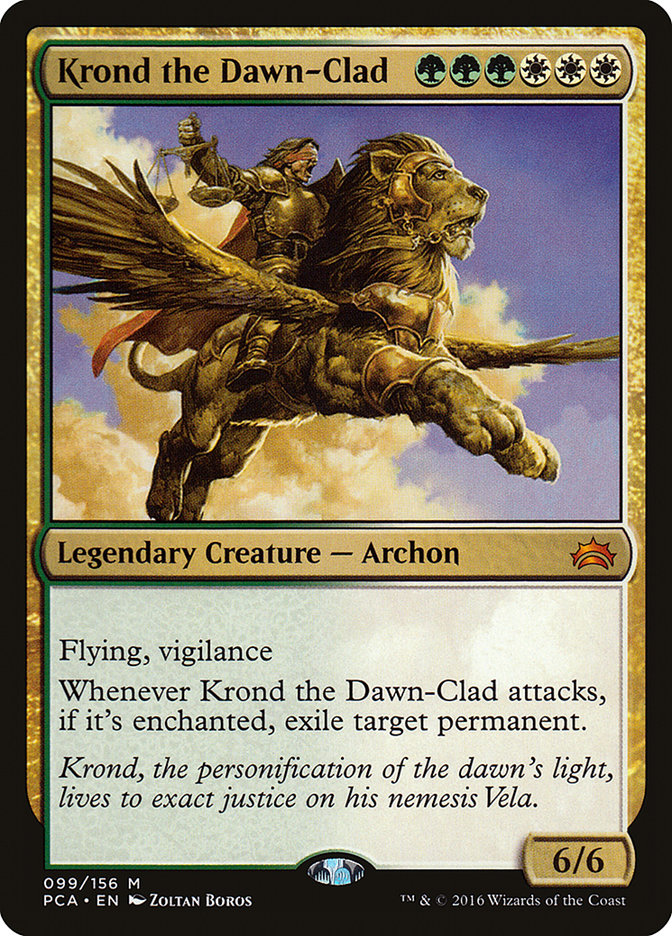 Krond the Dawn-Clad [Planechase Anthology] | Card Citadel