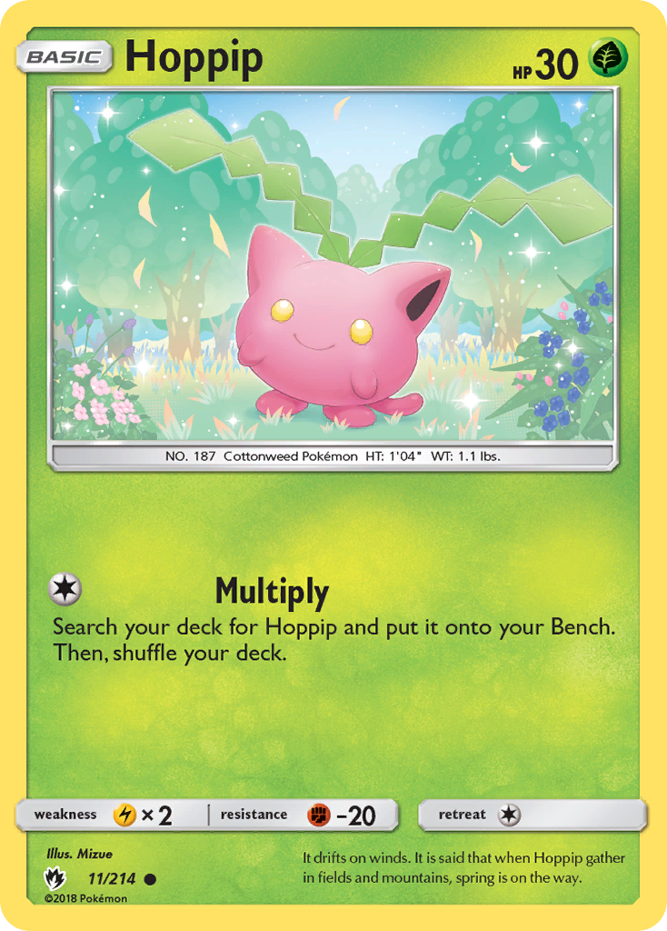 Hoppip (11/214) [Sun & Moon: Lost Thunder] | Card Citadel
