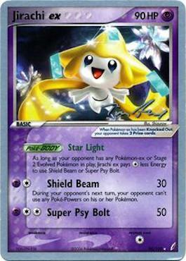 Jirachi ex (94/100) (Legendary Ascent - Tom Roos) [World Championships 2007] | Card Citadel