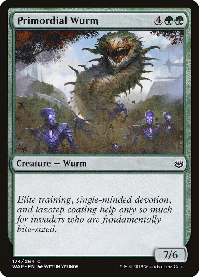 Primordial Wurm [War of the Spark] | Card Citadel