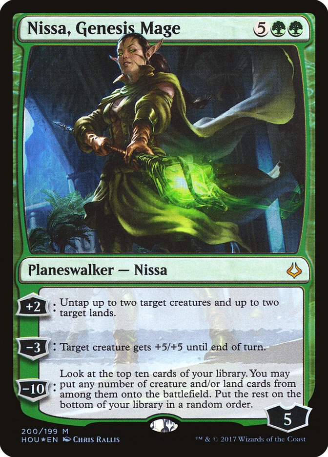 Nissa, Genesis Mage [Hour of Devastation] | Card Citadel