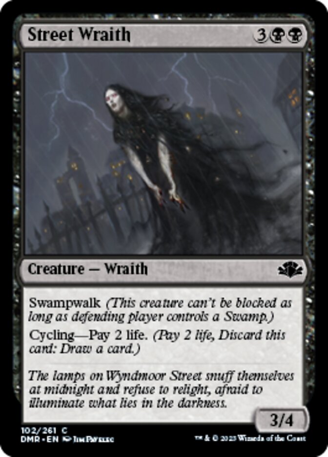 Street Wraith [Dominaria Remastered] | Card Citadel