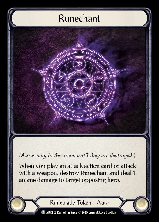 Runechant // Nebula Blade [U-ARC112 // U-ARC077] Unlimited Normal | Card Citadel