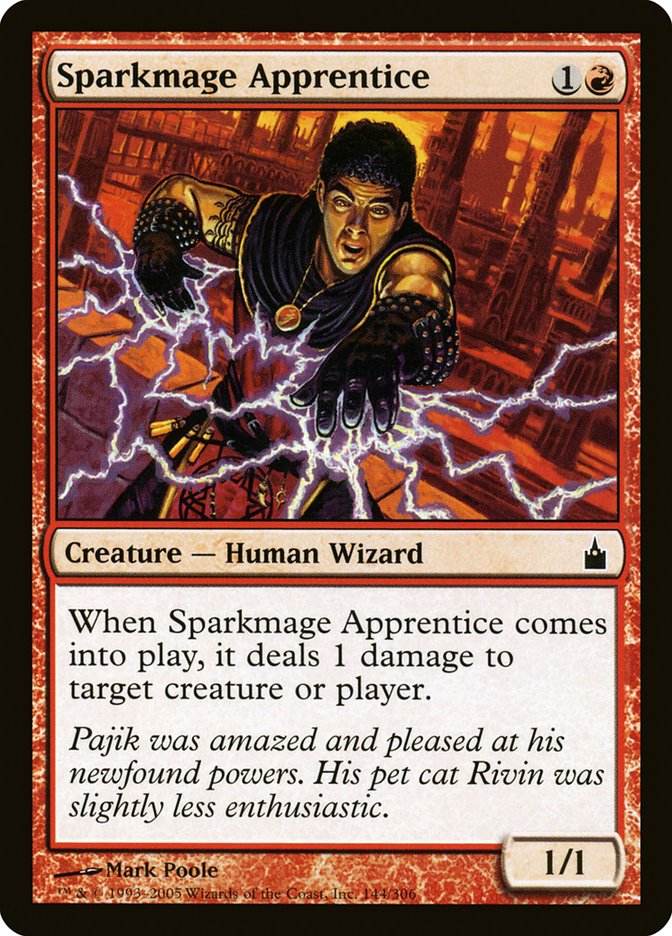 Sparkmage Apprentice [Ravnica: City of Guilds] | Card Citadel