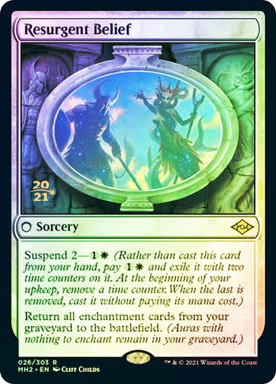 Resurgent Belief [Modern Horizons 2 Prerelease Promos] | Card Citadel
