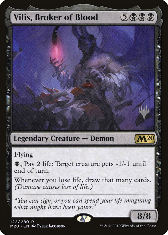 Vilis, Broker of Blood [Core Set 2020 Promos] | Card Citadel