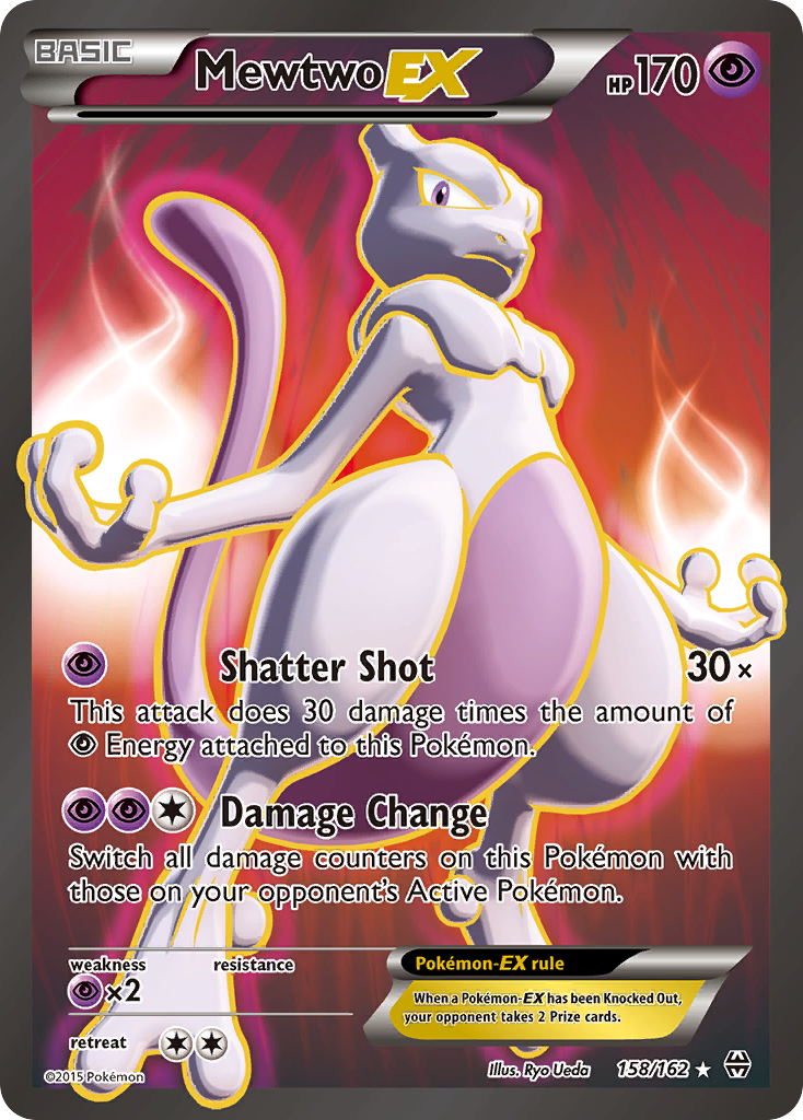 Mewtwo EX (158/162) [XY: BREAKthrough] | Card Citadel